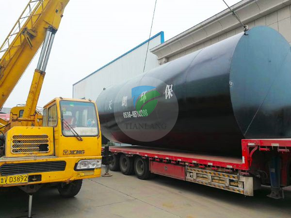 Liaocheng circular buried sewage treatment equipment