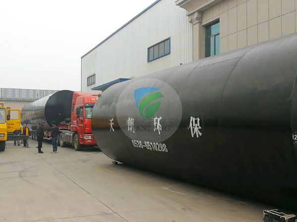 Jining circular buried sewage treatment equipment delivery